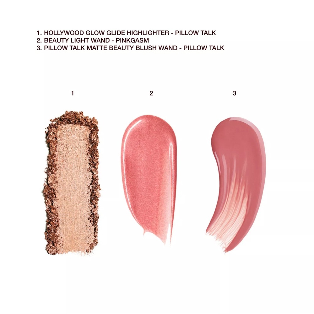 Charlotte Tilbury- Hollywood Blush And Glow Glide Kit - Picture 2 of 6